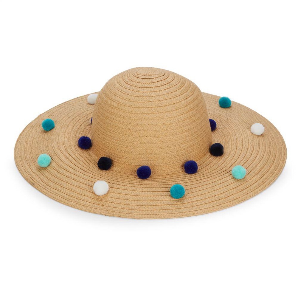 Funfetti Pom Sun Hat